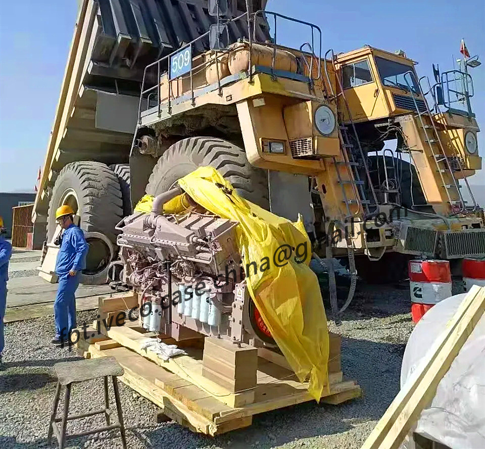 Új Motor - Bányászati gépek CUMMINS CUMMINS KTA50 C600 33229016 33187937 33192857 BELAZ Dump truck75131/75137 33192968 KTA50-C engine engine factory direct supply: 8 kép.
