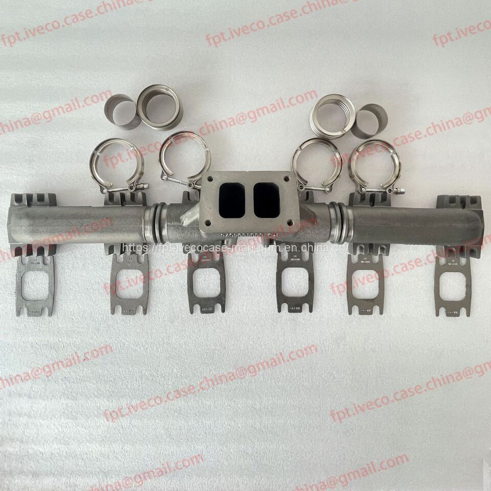 FPT IVECO CASE Cursor11 F3GFE613A B001 5801863562 EXHAUST MANIFOLD 504027315 - Kipufogó leömlő: 3 kép. FPT IVECO CASE Cursor11 F3GFE613A B001 5801863562 EXHAUST MANIFOLD 504027315 - Kipufogó leömlő: 3 kép.