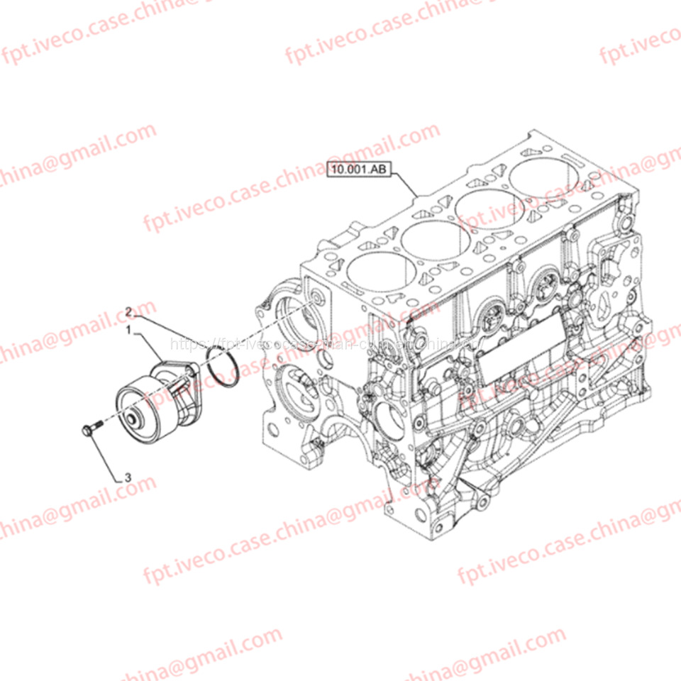 FPT IVECO CASE Cursor9 Euro 6 F2CFE612 A/B/D F2CFE614A*B041/F2CGE614F*V004 5802431166 WATER PUMP 504029280 5801702443 5801919543 5801931312 - Hűtőfolyadék szivattyú: 3 kép. FPT IVECO CASE Cursor9 Euro 6 F2CFE612 A/B/D F2CFE614A*B041/F2CGE614F*V004 5802431166 WATER PUMP 504029280 5801702443 5801919543 5801931312 - Hűtőfolyadék szivattyú: 3 kép.
