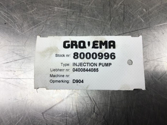 Bosch Fuel Injection Pump D904 - Üzemanyag szivattyú: 3 kép. Bosch Fuel Injection Pump D904 - Üzemanyag szivattyú: 3 kép.