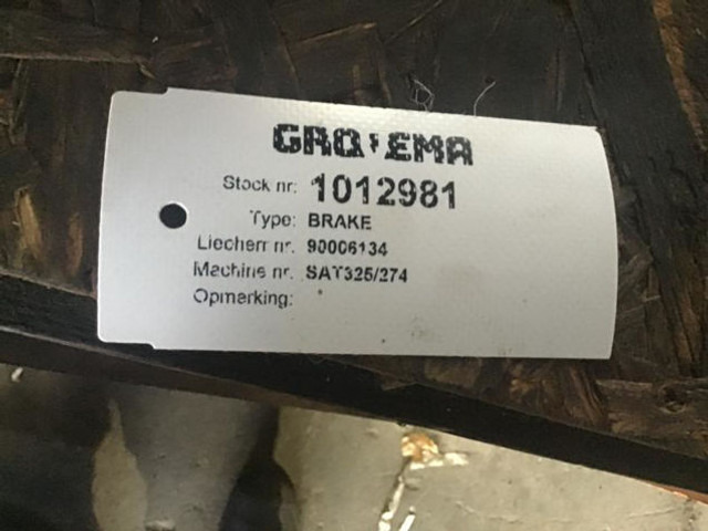 Fék alkatrészek Liebherr Brake: 12 kép.