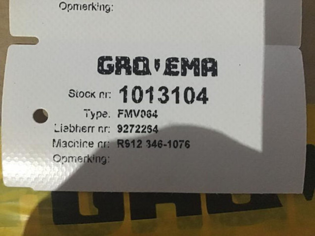 Hidraulikus motor Liebherr FMF064: 8 kép.