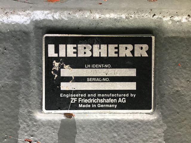 Liebherr Front Axle - Tengely és alkatrészek: 4 kép. Liebherr Front Axle - Tengely és alkatrészek: 4 kép.