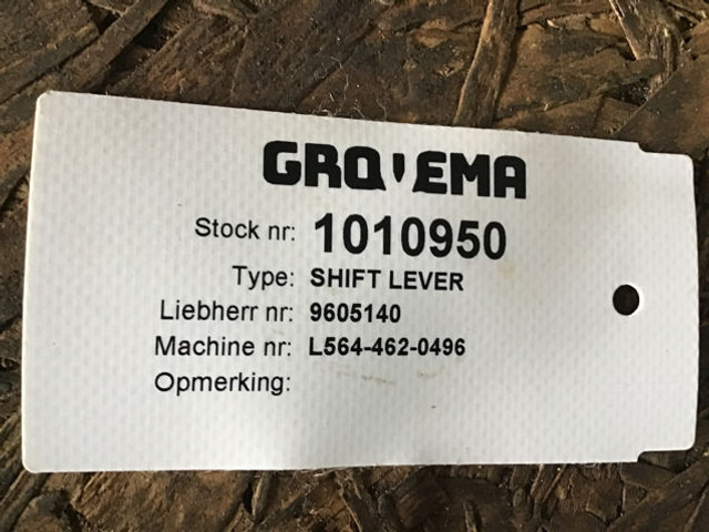 Liebherr Shift Lever - Gyorscsatlakozó: 4 kép. Liebherr Shift Lever - Gyorscsatlakozó: 4 kép.