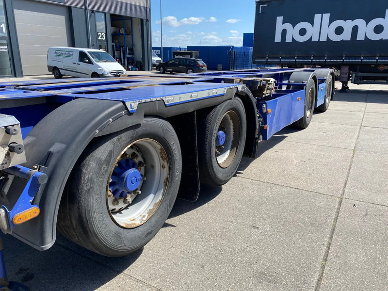 Félpótkocsi cserefelépítményes Broshuis 2Connect 2AKCC / 4 Axles / 3x Steering Axle / 2x Lift Axle: 8 kép.