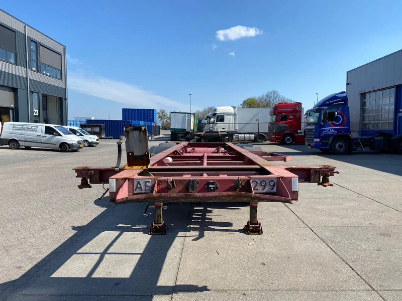 Burg 20 FT Container Chassis / BPW - Félpótkocsi cserefelépítményes: 5 kép. Burg 20 FT Container Chassis / BPW - Félpótkocsi cserefelépítményes: 5 kép.
