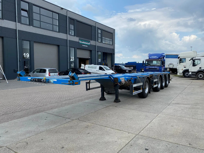D-Tec CT-43-04D VCC-05 Combitrailer / 4 Axles / 1x Lift Axle - Félpótkocsi cserefelépítményes: 4 kép. D-Tec CT-43-04D VCC-05 Combitrailer / 4 Axles / 1x Lift Axle - Félpótkocsi cserefelépítményes: 4 kép.