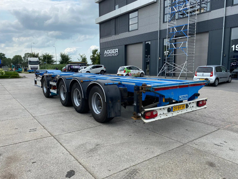 D-Tec CT-43-04D VCC-05 Combitrailer / 4 Axles / 1x Lift Axle - Félpótkocsi cserefelépítményes: 3 kép. D-Tec CT-43-04D VCC-05 Combitrailer / 4 Axles / 1x Lift Axle - Félpótkocsi cserefelépítményes: 3 kép.