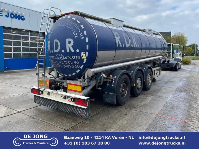 Feldbinder TSA 24.3 Tank / 24.000 LT / Inox / SAF + Disc - Tartályos félpótkocsi: 1 kép. Feldbinder TSA 24.3 Tank / 24.000 LT / Inox / SAF + Disc - Tartályos félpótkocsi: 1 kép.