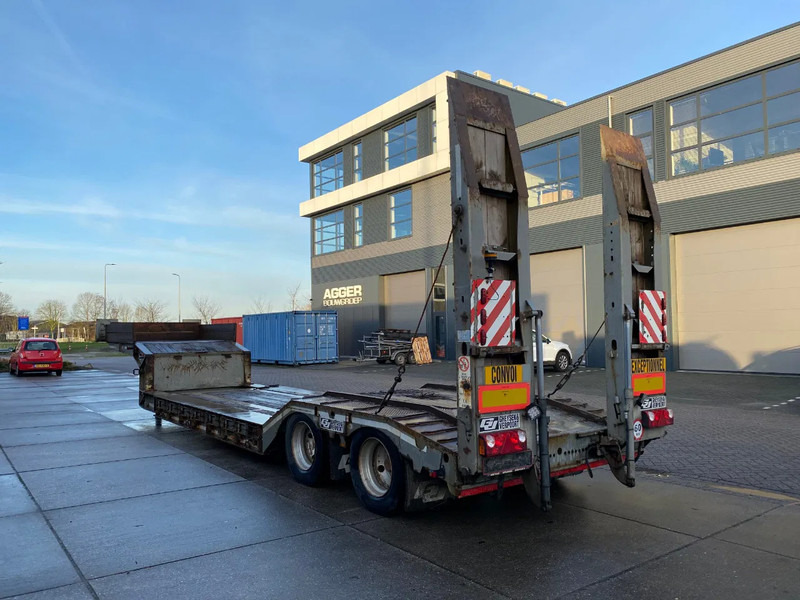 Gheysen en Verpoort S3620C / Hydraulic Ramps / 36 Ton / Extendable - Félpótkocsi mélybölcsős: 3 kép. Gheysen en Verpoort S3620C / Hydraulic Ramps / 36 Ton / Extendable - Félpótkocsi mélybölcsős: 3 kép.