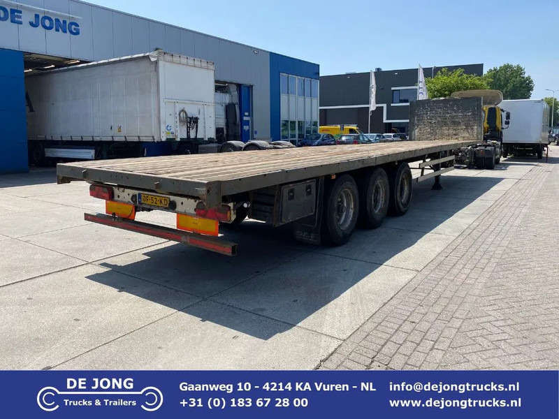 Groenewegen DRO-12-27 / Plateau Trailer / Hard-Wood Floor / BPW + Drum - Platós félpótkocsi: 1 kép. Groenewegen DRO-12-27 / Plateau Trailer / Hard-Wood Floor / BPW + Drum - Platós félpótkocsi: 1 kép.