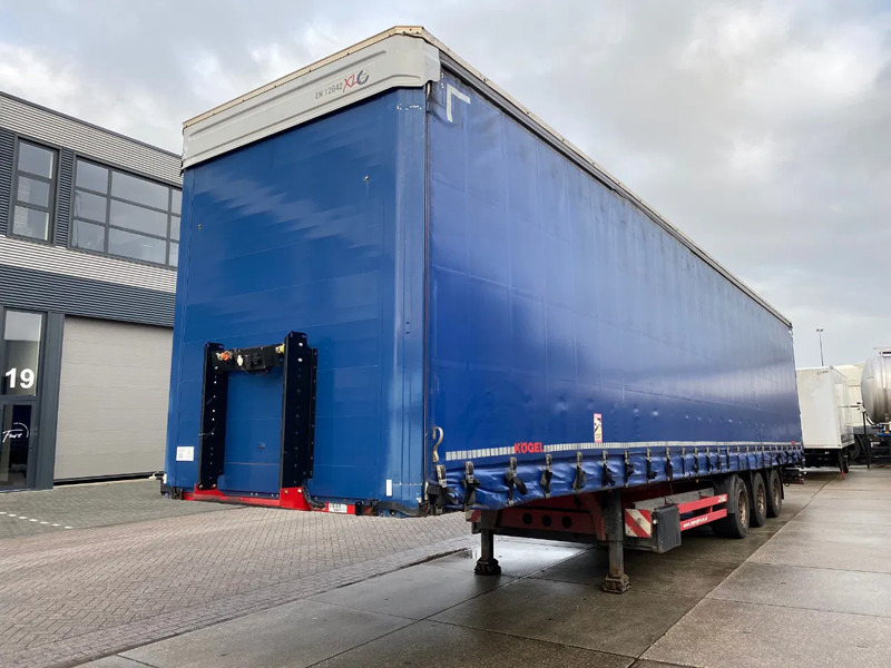Kögel S24-1 Mega / Expandable + Lifting Roof / Coil / SAF + Disc - Ponyvás félpótkocsi: 4 kép. Kögel S24-1 Mega / Expandable + Lifting Roof / Coil / SAF + Disc - Ponyvás félpótkocsi: 4 kép.