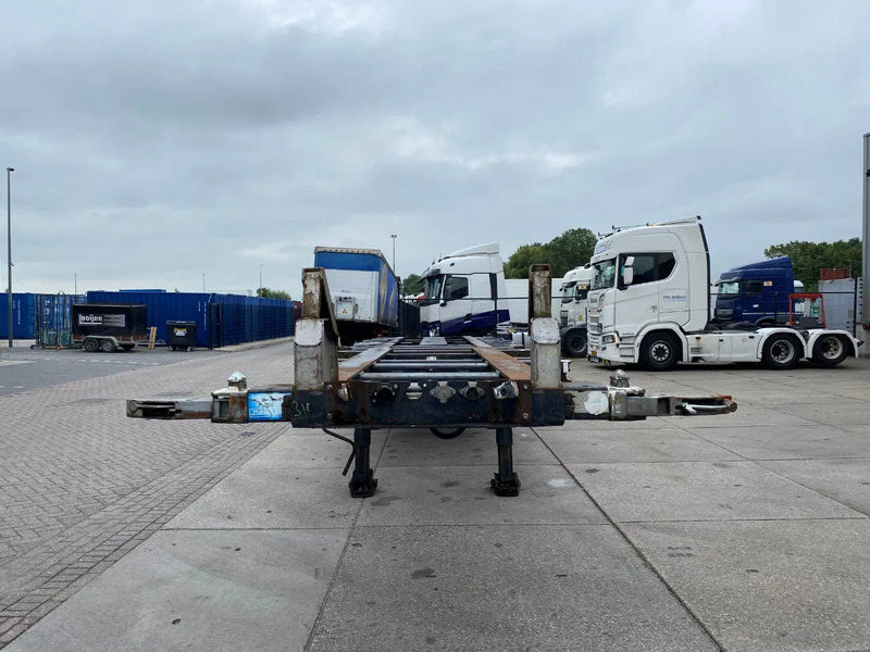 Kögel SW24 Container Chassis / 2x Extendable / BPW + Drum - Félpótkocsi cserefelépítményes: 5 kép. Kögel SW24 Container Chassis / 2x Extendable / BPW + Drum - Félpótkocsi cserefelépítményes: 5 kép.