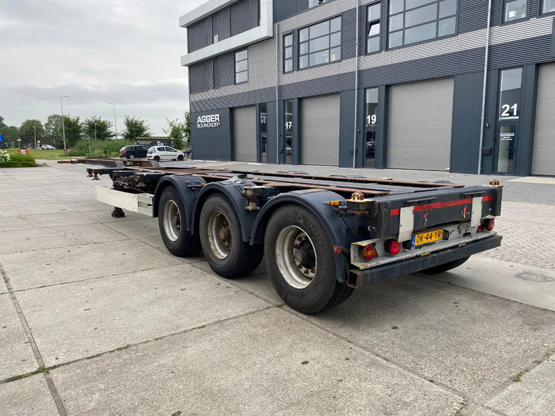 Kögel SW24 Container Chassis / 2x Extendable / BPW + Drum - Félpótkocsi cserefelépítményes: 3 kép. Kögel SW24 Container Chassis / 2x Extendable / BPW + Drum - Félpótkocsi cserefelépítményes: 3 kép.