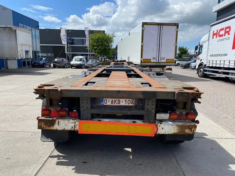 Krone SD 27 / Container Chassis / BPW + Drum / 1x Extendable / 45 FT - Félpótkocsi cserefelépítményes: 2 kép. Krone SD 27 / Container Chassis / BPW + Drum / 1x Extendable / 45 FT - Félpótkocsi cserefelépítményes: 2 kép.