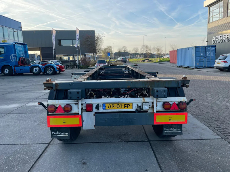 Krone SZ / 20 FT Container Chassis / BPW - Félpótkocsi cserefelépítményes: 2 kép. Krone SZ / 20 FT Container Chassis / BPW - Félpótkocsi cserefelépítményes: 2 kép.