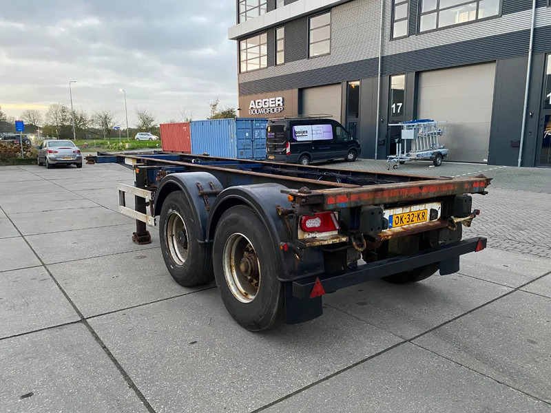 Krone SZF18 / 20 FT Container Chassis / SAF - Félpótkocsi cserefelépítményes: 3 kép. Krone SZF18 / 20 FT Container Chassis / SAF - Félpótkocsi cserefelépítményes: 3 kép.