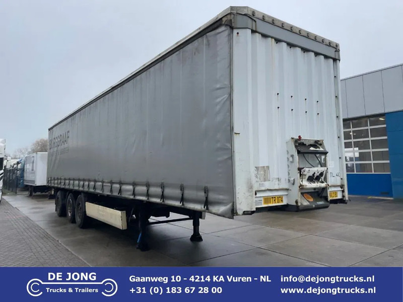 Krone Tautliner / Rongpotten / Disc Brakes / Steering Axle / 1x Lift Axle - Ponyvás félpótkocsi: 1 kép. Krone Tautliner / Rongpotten / Disc Brakes / Steering Axle / 1x Lift Axle - Ponyvás félpótkocsi: 1 kép.