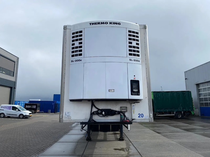 Lecitrailer 3E20 / Frigo Thermo King SL-200e / SAF + DISC - Félpótkocsi hűtős: 2 kép. Lecitrailer 3E20 / Frigo Thermo King SL-200e / SAF + DISC - Félpótkocsi hűtős: 2 kép.