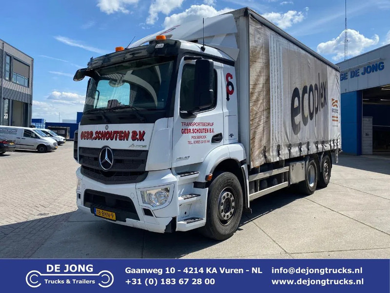 Mercedes-Benz Antos 2840 / 6x2/4 / Tautliner / Kooiaap - Ponyvás teherautó: 1 kép. Mercedes-Benz Antos 2840 / 6x2/4 / Tautliner / Kooiaap - Ponyvás teherautó: 1 kép.