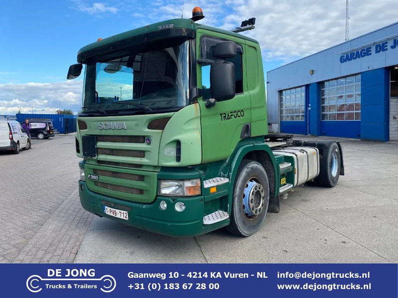 Scania P380 / Semi-automatic / ADR / Euro 4 - Nyergesvontató: 1 kép. Scania P380 / Semi-automatic / ADR / Euro 4 - Nyergesvontató: 1 kép.