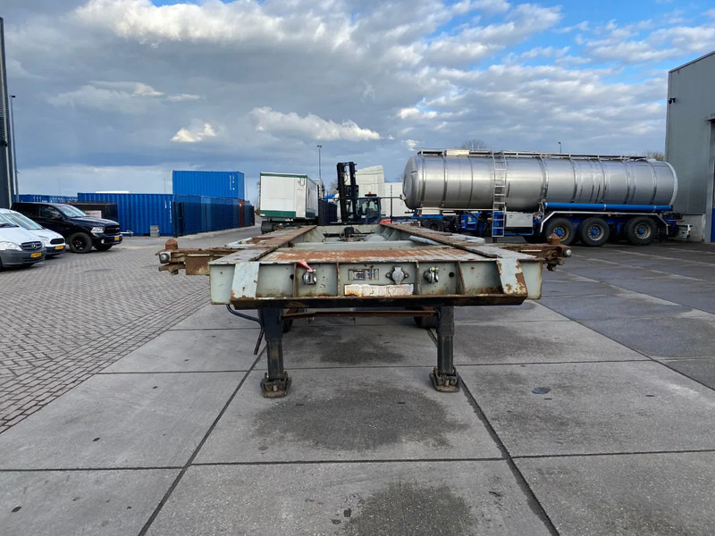 Pacton Container Chassis 20 FT / Steel Suspension - Félpótkocsi cserefelépítményes: 4 kép. Pacton Container Chassis 20 FT / Steel Suspension - Félpótkocsi cserefelépítményes: 4 kép.