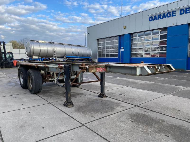 Pacton Container Chassis 20 FT / Steel Suspension - Félpótkocsi cserefelépítményes: 5 kép. Pacton Container Chassis 20 FT / Steel Suspension - Félpótkocsi cserefelépítményes: 5 kép.