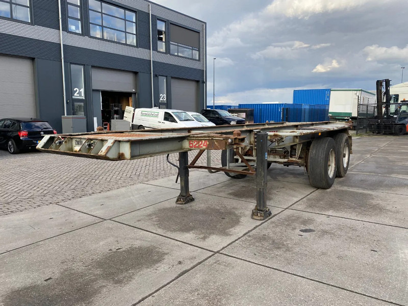 Pacton Container Chassis 20 FT / Steel Suspension - Félpótkocsi cserefelépítményes: 3 kép. Pacton Container Chassis 20 FT / Steel Suspension - Félpótkocsi cserefelépítményes: 3 kép.