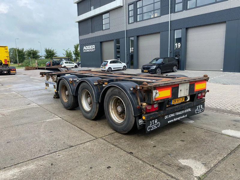 Pacton T3-010 / 3x Extendable / SAF + Drum / 1x lift - Félpótkocsi cserefelépítményes: 3 kép. Pacton T3-010 / 3x Extendable / SAF + Drum / 1x lift - Félpótkocsi cserefelépítményes: 3 kép.