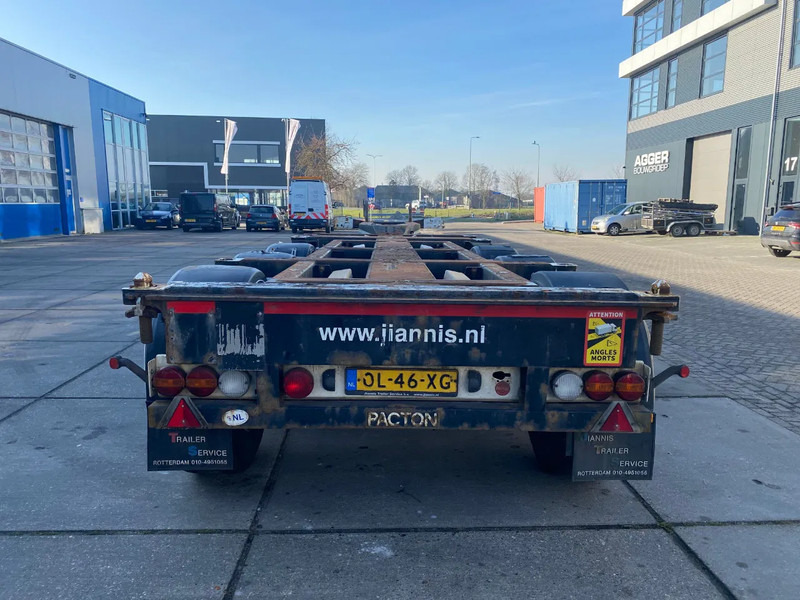 Pacton TXC 343 Multi / 3x Extendable / 1x Lift Axle - Félpótkocsi cserefelépítményes: 2 kép. Pacton TXC 343 Multi / 3x Extendable / 1x Lift Axle - Félpótkocsi cserefelépítményes: 2 kép.