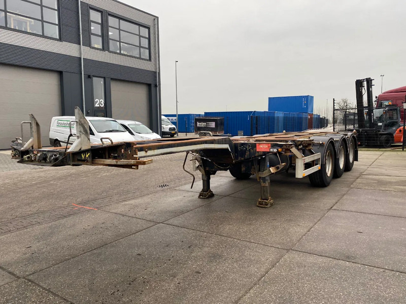 Pacton TXC 343 Multi / 3x Extendable / 1x Lift Axle - Félpótkocsi cserefelépítményes: 4 kép. Pacton TXC 343 Multi / 3x Extendable / 1x Lift Axle - Félpótkocsi cserefelépítményes: 4 kép.