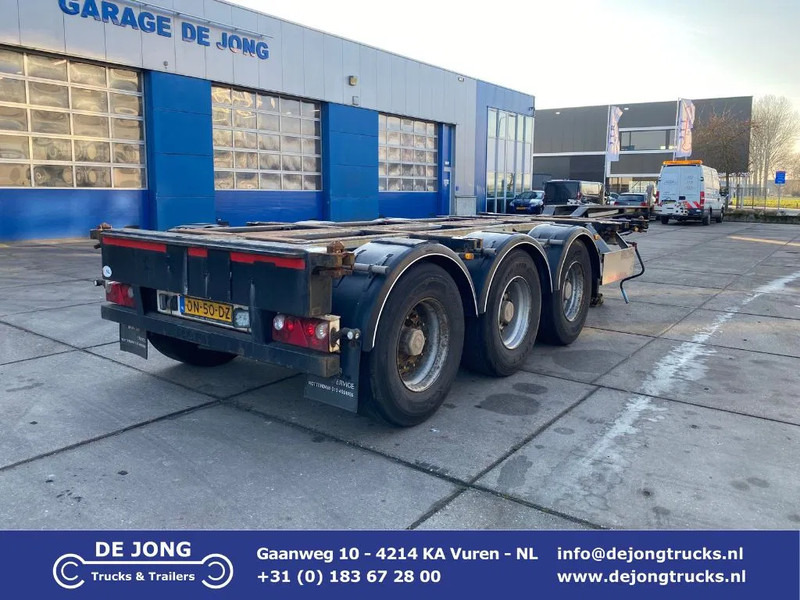 Pacton TXC 343 Multi / 3x Extendable / 1x Lift Axle - Félpótkocsi cserefelépítményes: 1 kép. Pacton TXC 343 Multi / 3x Extendable / 1x Lift Axle - Félpótkocsi cserefelépítményes: 1 kép.