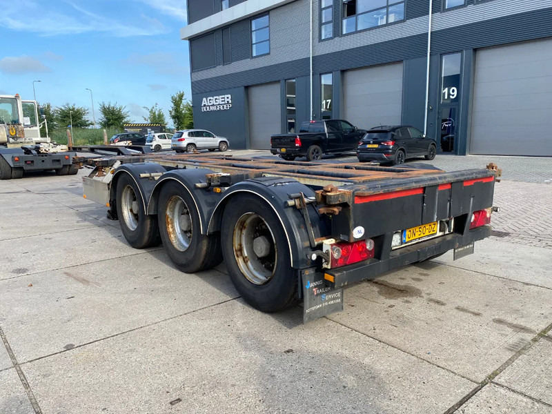 Pacton TXC 343 Multi / 3x Extendable / 1x Lift Axle - Félpótkocsi cserefelépítményes: 3 kép. Pacton TXC 343 Multi / 3x Extendable / 1x Lift Axle - Félpótkocsi cserefelépítményes: 3 kép.