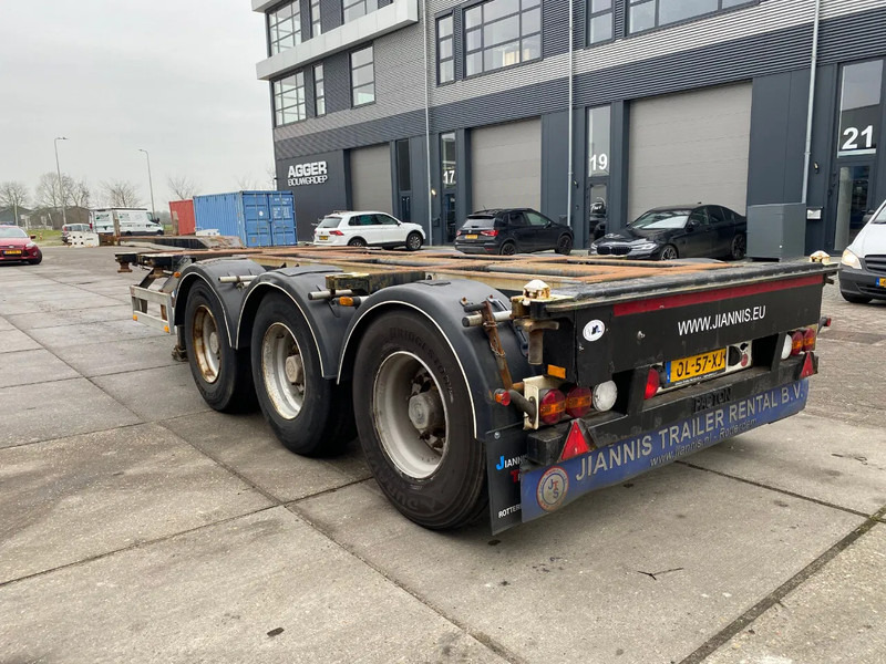 Pacton TXC 343 Multi / 3x Extendable / 1x Lift Axle - Félpótkocsi cserefelépítményes: 3 kép. Pacton TXC 343 Multi / 3x Extendable / 1x Lift Axle - Félpótkocsi cserefelépítményes: 3 kép.