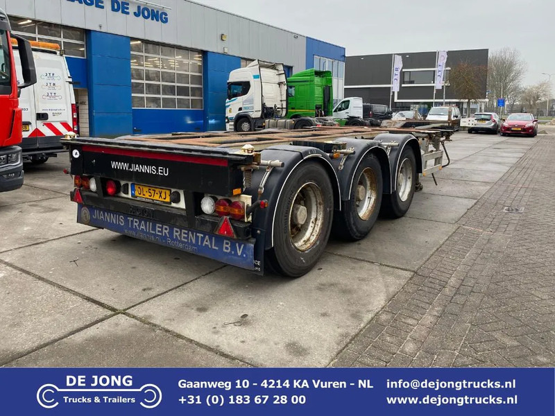 Pacton TXC 343 Multi / 3x Extendable / 1x Lift Axle - Félpótkocsi cserefelépítményes: 1 kép. Pacton TXC 343 Multi / 3x Extendable / 1x Lift Axle - Félpótkocsi cserefelépítményes: 1 kép.