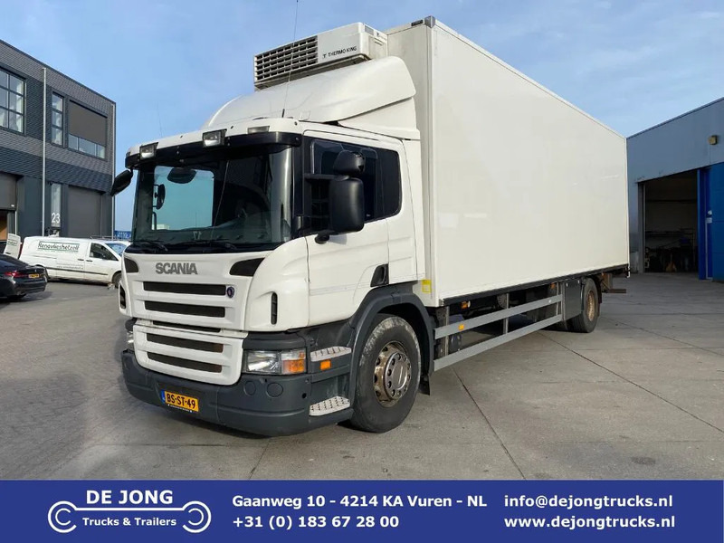 Scania P310 Frigo Closed Box / Euro 4 / Semi- Automatic - Dobozos felépítményű teherautó: 1 kép. Scania P310 Frigo Closed Box / Euro 4 / Semi- Automatic - Dobozos felépítményű teherautó: 1 kép.