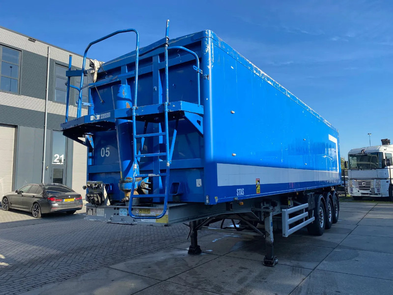 Stas SA339K / Tipper ALU / 58 M3 / Mercedes + Disc / 1x Lift Axle - Félpótkocsi billenőplatós: 4 kép. Stas SA339K / Tipper ALU / 58 M3 / Mercedes + Disc / 1x Lift Axle - Félpótkocsi billenőplatós: 4 kép.