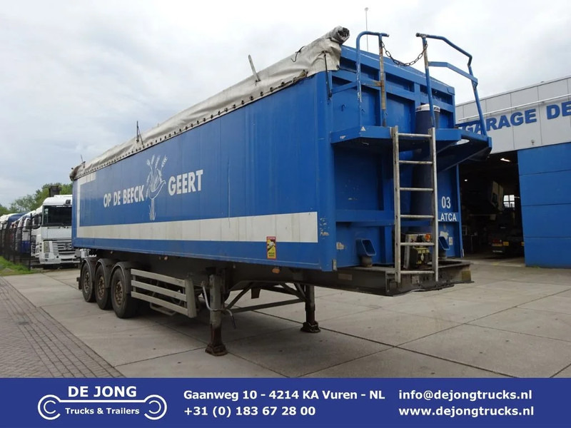 Stas Stas SA339K / Tipper ALU / 55 M3 / Mercedes + Disc / 1x Lift Axle - Félpótkocsi billenőplatós: 1 kép. Stas Stas SA339K / Tipper ALU / 55 M3 / Mercedes + Disc / 1x Lift Axle - Félpótkocsi billenőplatós: 1 kép.