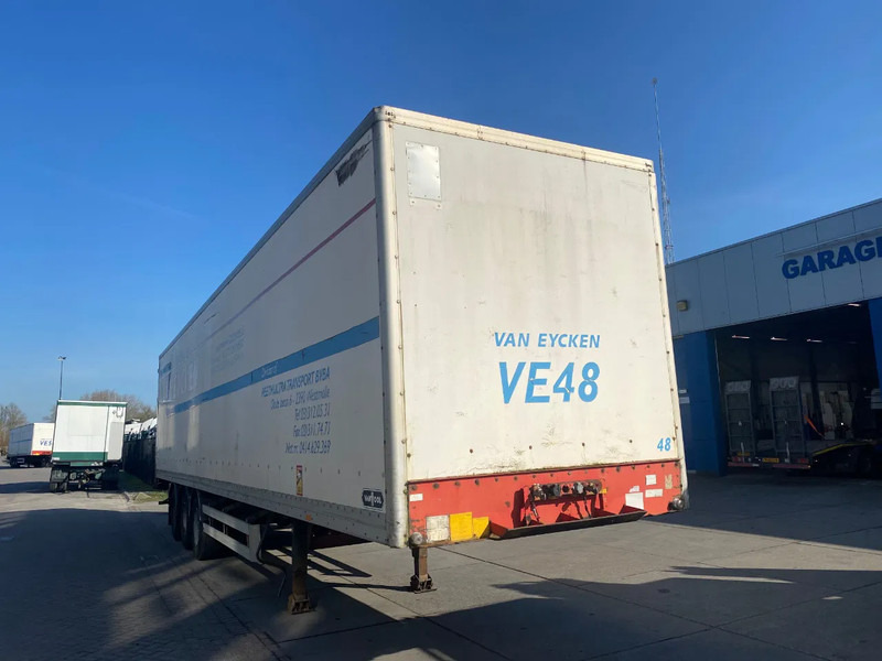 Van Hool Closed box / SAF + Drum / Hard-Wood Floor - Félpótkocsi dobozos: 4 kép. Van Hool Closed box / SAF + Drum / Hard-Wood Floor - Félpótkocsi dobozos: 4 kép.
