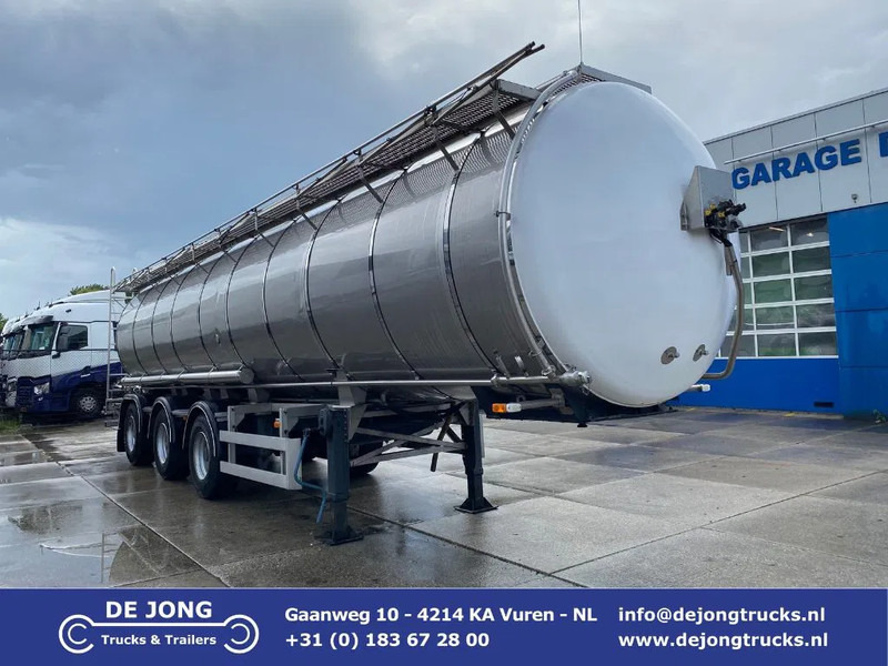 Van Hool Food Tank Trailer / 35000 LT / 1x Lift Axle / SAF - Tartályos félpótkocsi: 1 kép. Van Hool Food Tank Trailer / 35000 LT / 1x Lift Axle / SAF - Tartályos félpótkocsi: 1 kép.