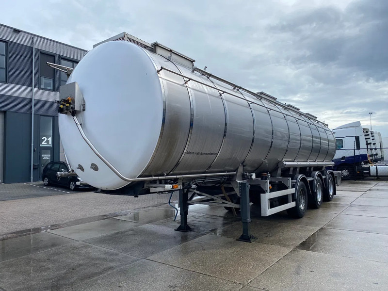 Van Hool Food Tank Trailer / 35000 LT / 1x Lift Axle / SAF - Tartályos félpótkocsi: 3 kép. Van Hool Food Tank Trailer / 35000 LT / 1x Lift Axle / SAF - Tartályos félpótkocsi: 3 kép.