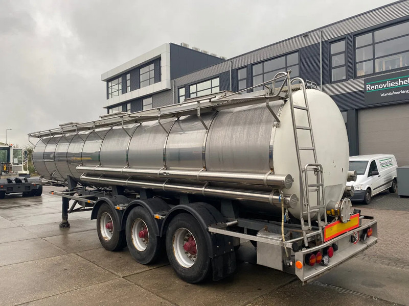 Van Hool Tank / 24.000 LT / Inox / BPW - Tartályos félpótkocsi: 2 kép. Van Hool Tank / 24.000 LT / Inox / BPW - Tartályos félpótkocsi: 2 kép.