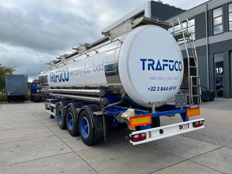 Van Hool Tank / 30.000 LT / Inox / BPW Disc / ADR / Lift Axle - Tartályos félpótkocsi: 3 kép. Van Hool Tank / 30.000 LT / Inox / BPW Disc / ADR / Lift Axle - Tartályos félpótkocsi: 3 kép.