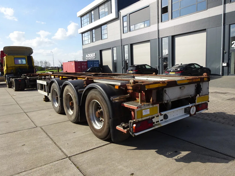 Van Hool Tank Chassis 20 + 30 FT / ADR / BPW + Drum - Félpótkocsi cserefelépítményes: 3 kép. Van Hool Tank Chassis 20 + 30 FT / ADR / BPW + Drum - Félpótkocsi cserefelépítményes: 3 kép.