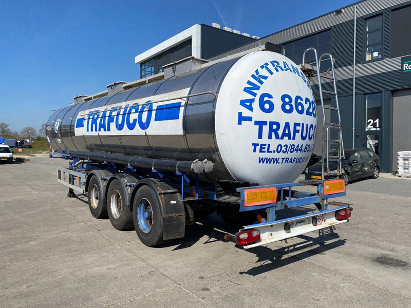 Van Hool Tank / Inox / 3 compartments / 30000 LT - Tartályos félpótkocsi: 5 kép. Van Hool Tank / Inox / 3 compartments / 30000 LT - Tartályos félpótkocsi: 5 kép.