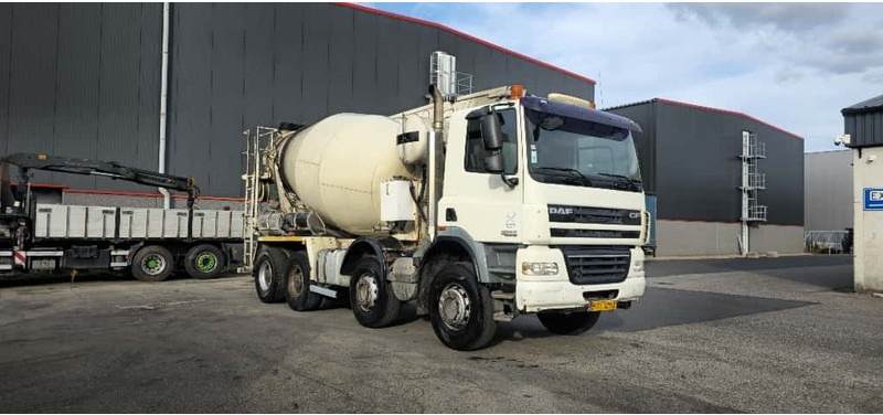 DAF FAD CF-85 Mixer + Manuel + 9M3 - Betonmixer: 3 kép. DAF FAD CF-85 Mixer + Manuel + 9M3 - Betonmixer: 3 kép.
