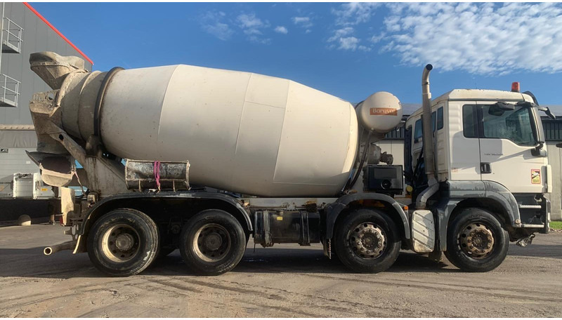 MAN TGS 32.360 9m3 - Betonmixer: 4 kép. MAN TGS 32.360 9m3 - Betonmixer: 4 kép.