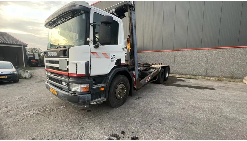 Scania P114-380 Manual + FULL STEEL+ Retarder - Cserefelépítményes teherautó: 3 kép. Scania P114-380 Manual + FULL STEEL+ Retarder - Cserefelépítményes teherautó: 3 kép.