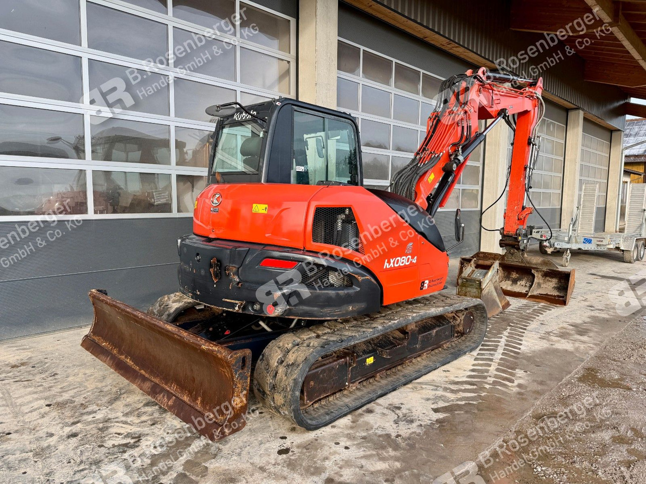 Kubota KX080-4 Verstellausleger / nur 2275h /Klima - Minikotró: 5 kép. Kubota KX080-4 Verstellausleger / nur 2275h /Klima - Minikotró: 5 kép.