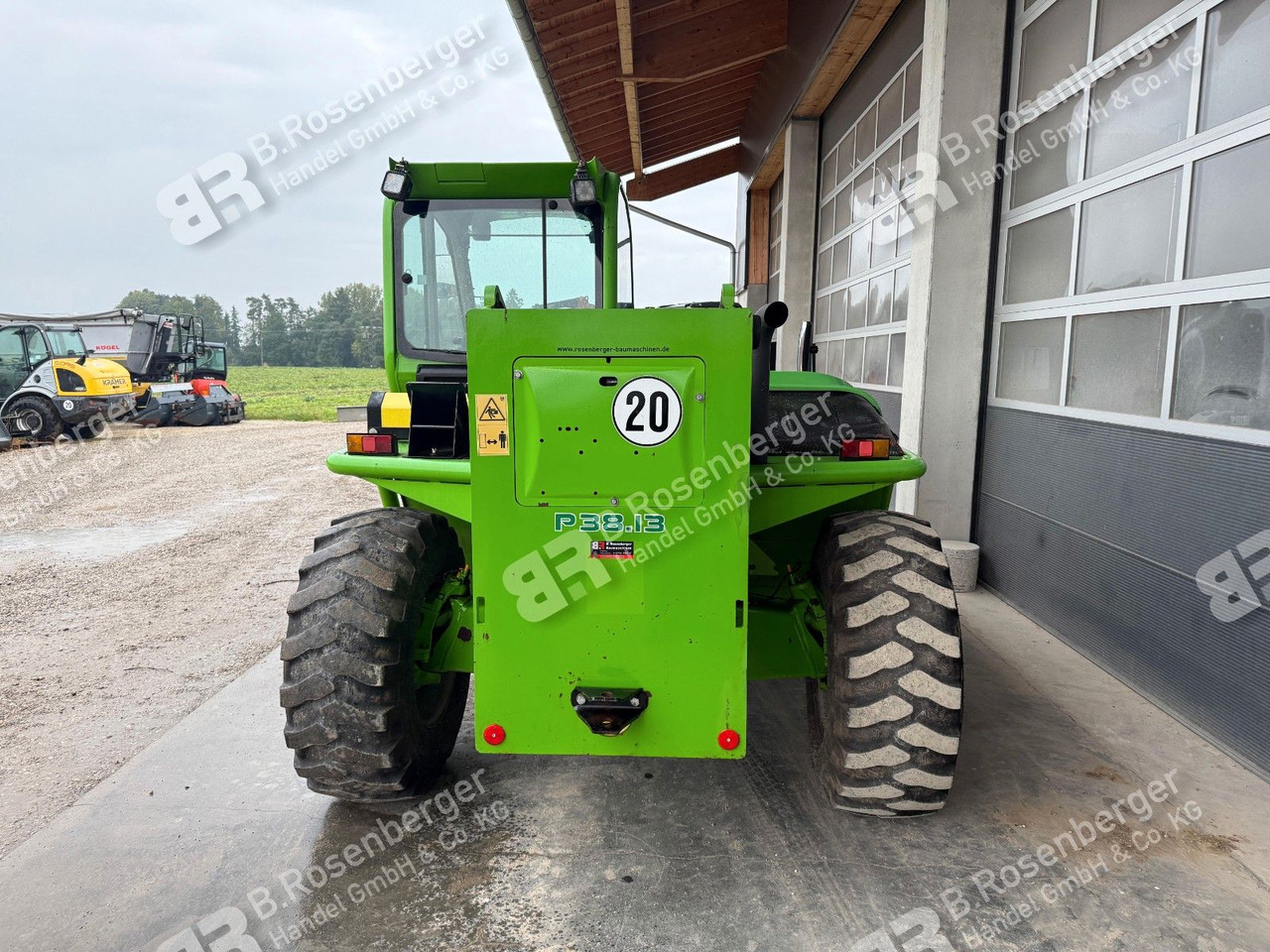 Merlo P38.13 / inkl. Gabel+Schaufel / BüVo / nur 2971h - Teleszkópos rakodó: 4 kép. Merlo P38.13 / inkl. Gabel+Schaufel / BüVo / nur 2971h - Teleszkópos rakodó: 4 kép.